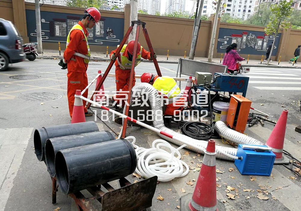 大同村顶管置换管道